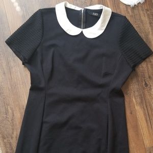 Alex Marie Dress Collared Wednesday Addams Black